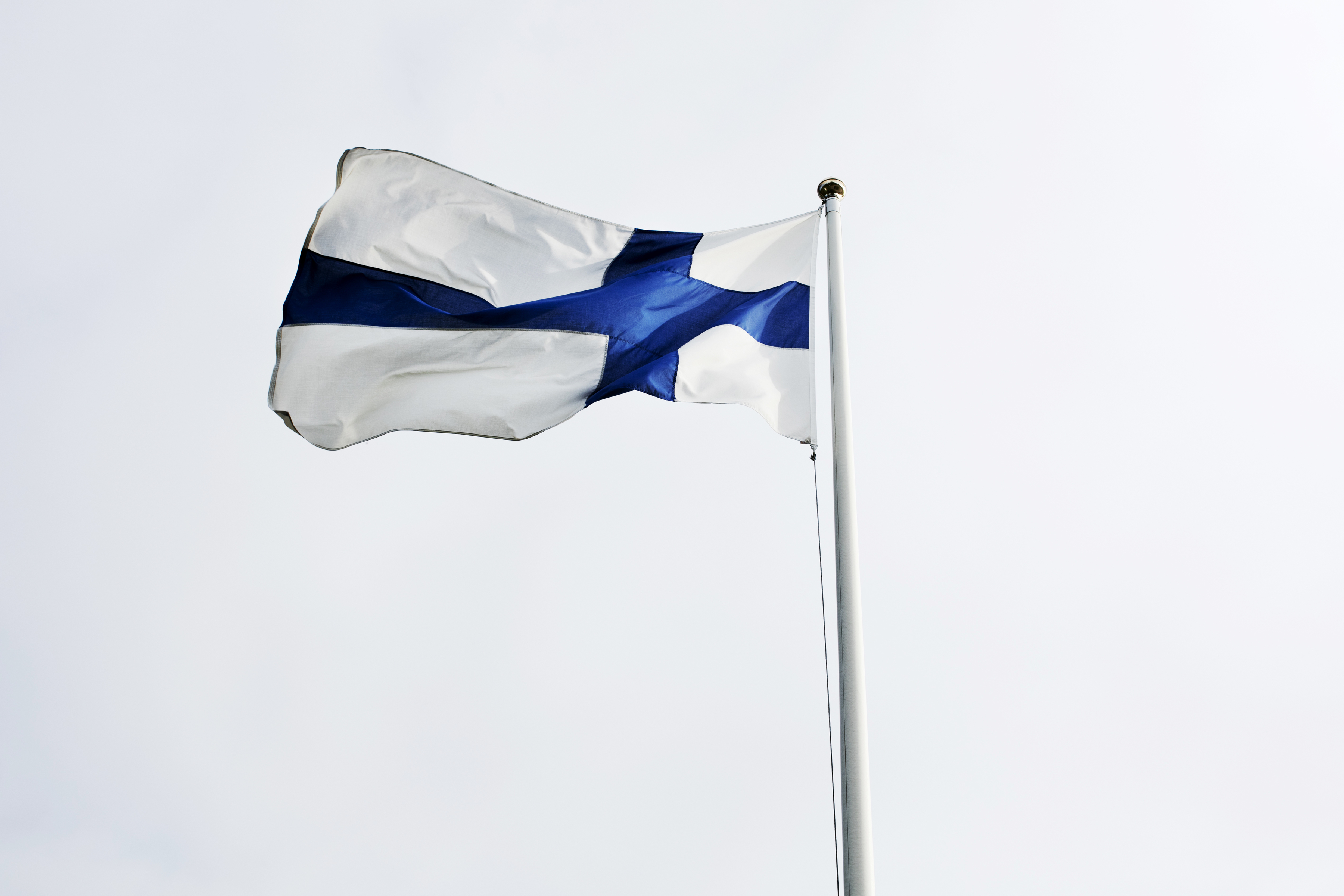 Finlands flagga